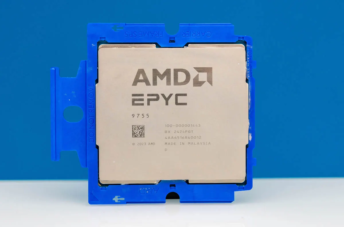AMD EPYC 9755 Tray
