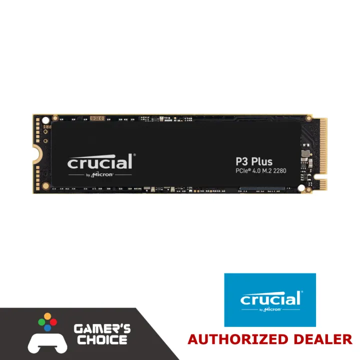 Crucial P3 Plus M.2 NVMe 500GB