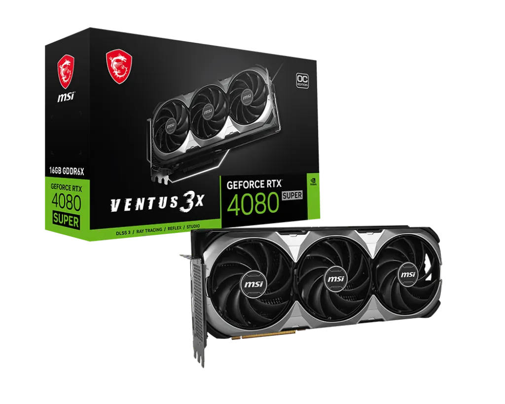 MSI GeForce RTX 4080 SUPER 16GB VENTUS 3X