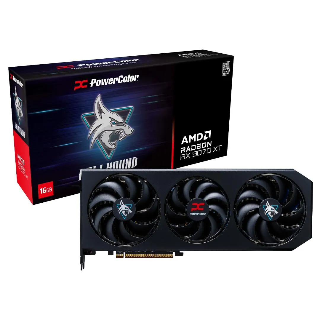 PowerColor Radeon RX 9070 XT 16GB Hellhound