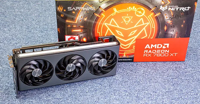 Sapphire Radeon RX 7800 XT 16GB NITRO+
