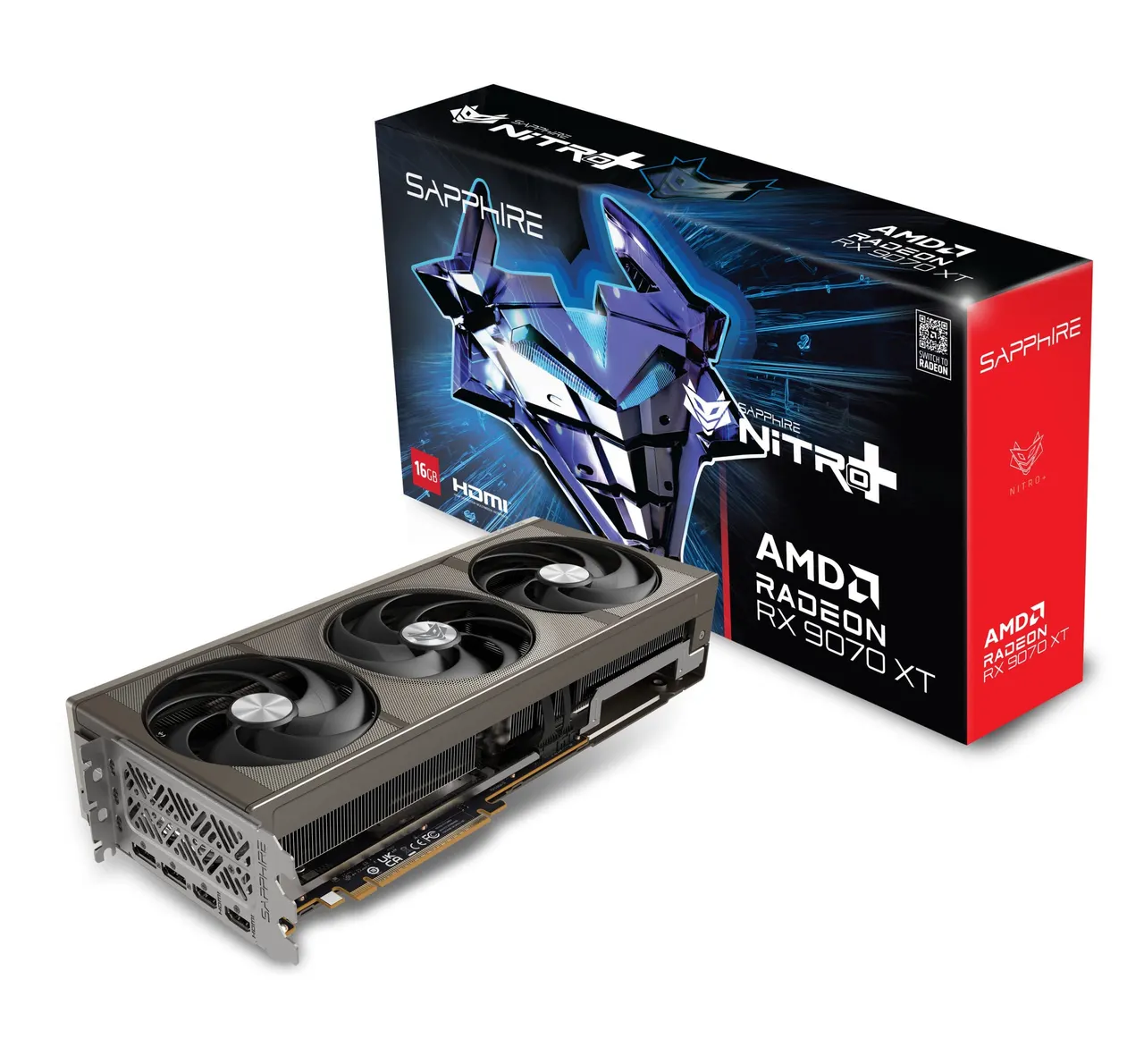 Sapphire Radeon RX 9070 XT 16GB NITRO+