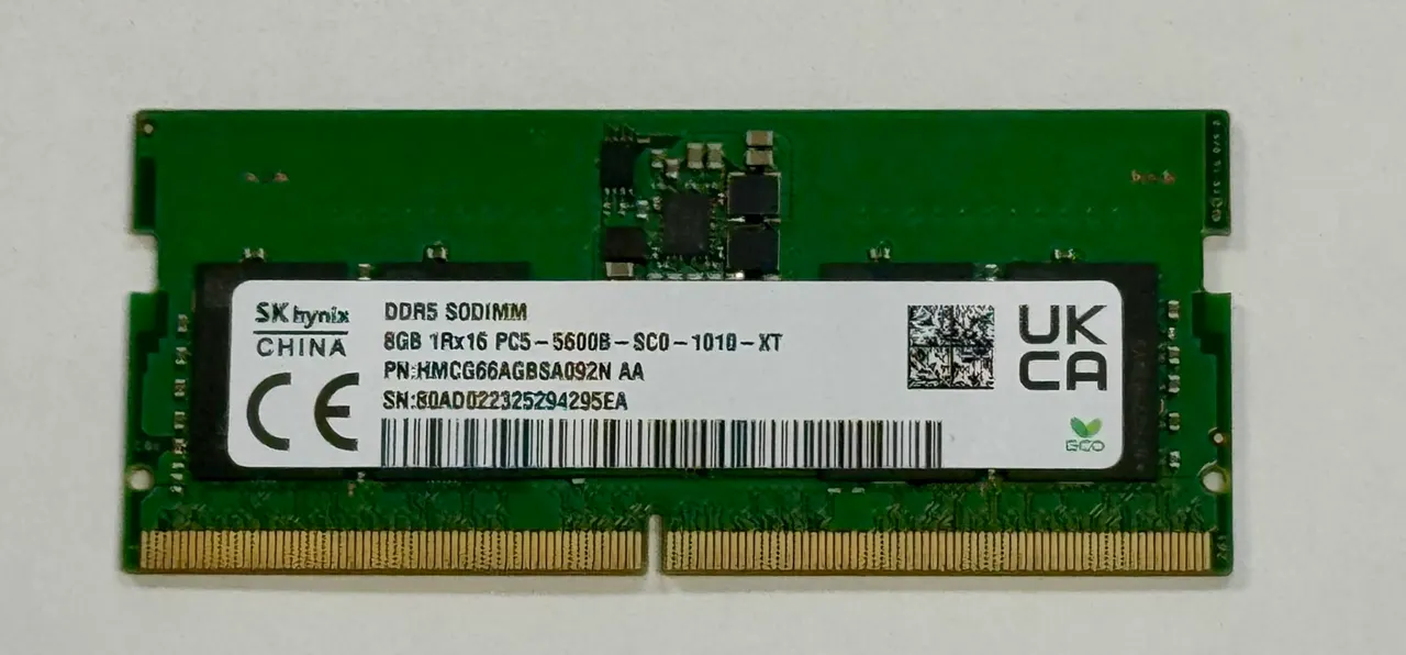 SK hynix DDR5-5600 RDIMM 128GB Kit (8x16GB)