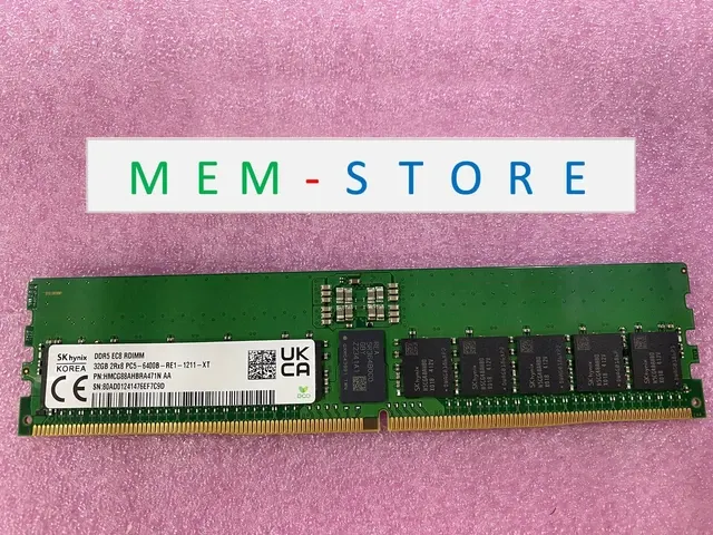 SK hynix DDR5-6400 RDIMM 32GB Module