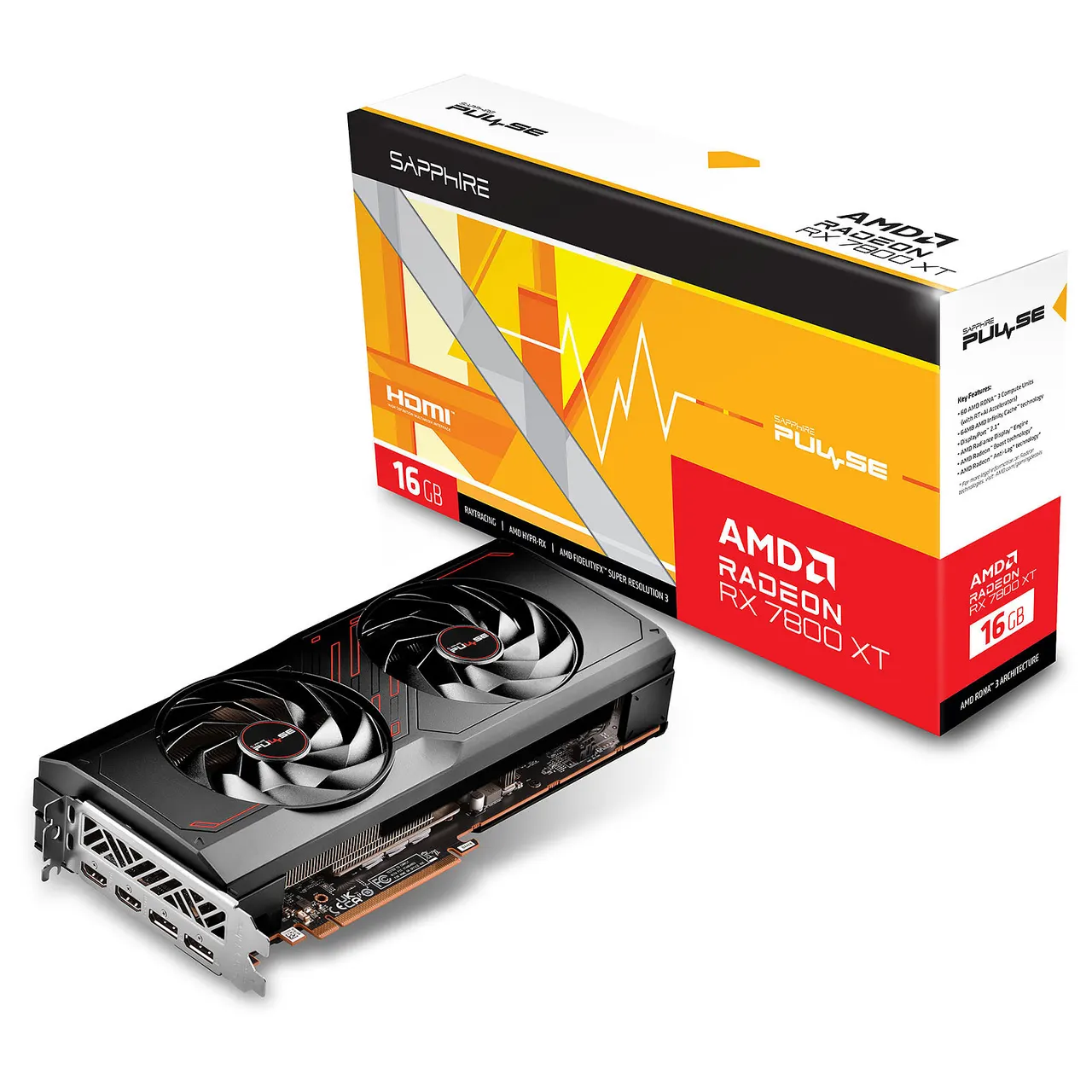 Sapphire Radeon RX 7800 XT 16GB PULSE