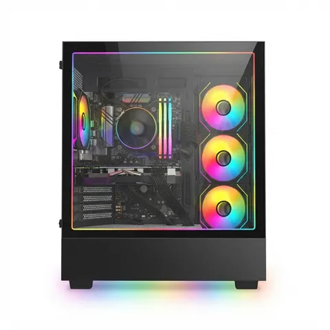 Thunder Black Fox TGC-747 V2 (Micro-ATX Case)
